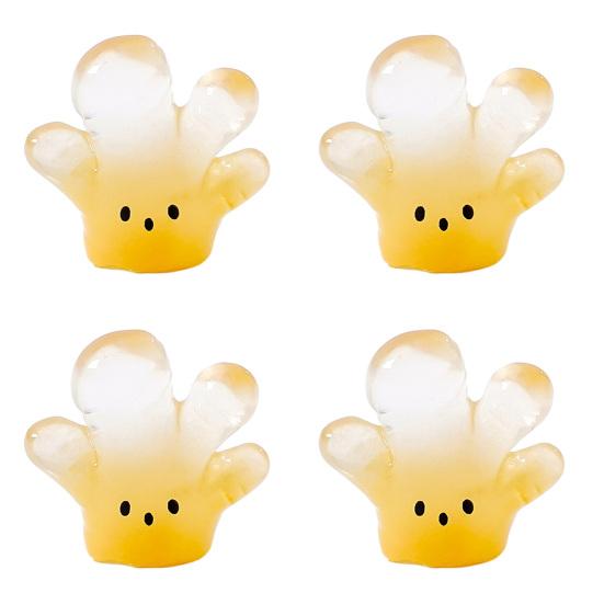 4Pcs Mini Resin Vegetable Figurines Cute Car Dashboard Decor, Adhesive Mounted Resin Car Interior Decorations for Women, Mini Dashboard Ornaments