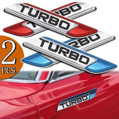 TURBO 3D металлическая эмблема значок для кузова автомобиля универсальный внешний стиль автомобиля эмблема наклейки декоративные наклейки