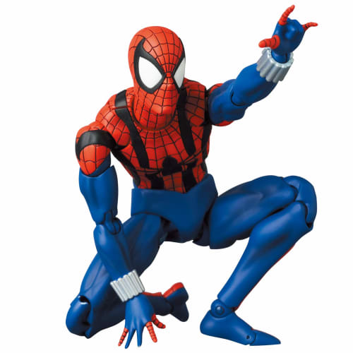 Medicom Toy MAFEX No. 143 Spider-Man (Ben Reilly) Comic Version Action Figure, Approximately 155mm Tall, Pre-painted