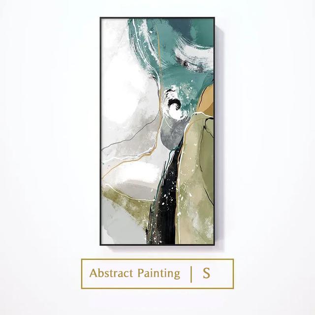 Современная абстрактная картина маслом, печать на холсте, скандинавский постер, настенные художественные фотографии для декора комнаты, эстетический домашний декор, роскошные Cuadros