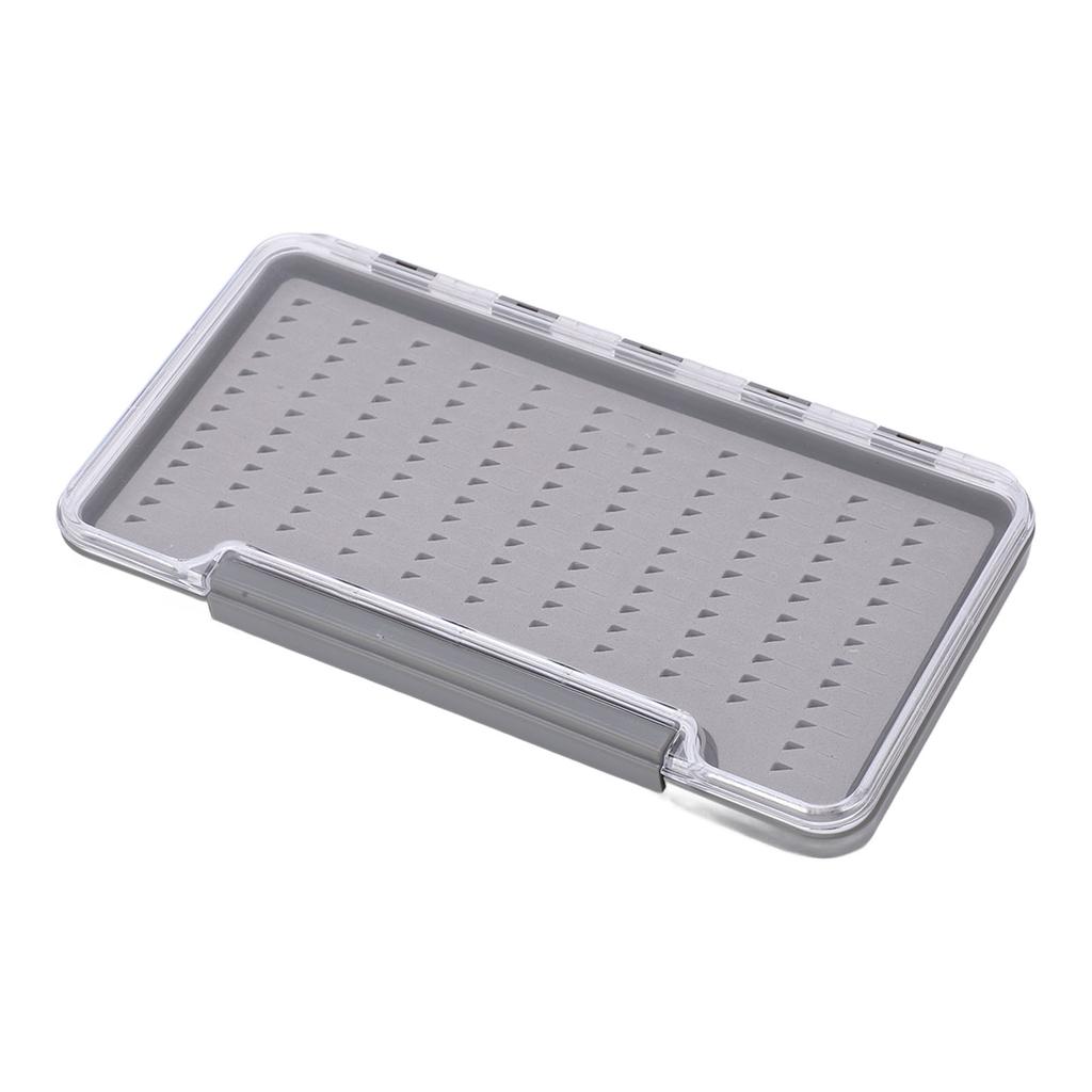 Коробка для нахлыста Водонепроницаемая легкая прозрачная ABS-ракушка рыболовные крючки коробкаТреугольная