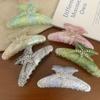 Acetic Acid Starfish Hair Grab Clip Korean Style Large Shark Clip Sweet Acetate Hair Claw  Daily