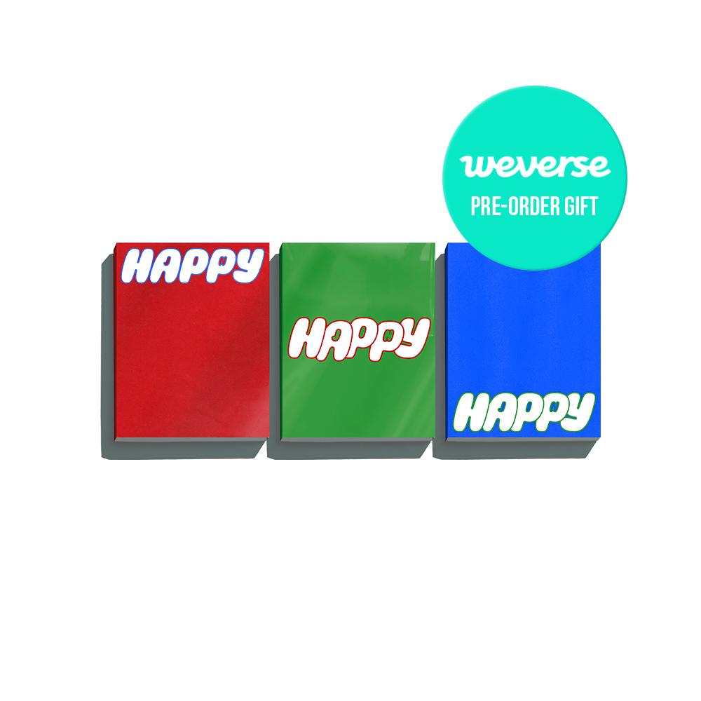 Джин - 1-й сольный альбом [Happy] Вкл.. Weverse ПОБ