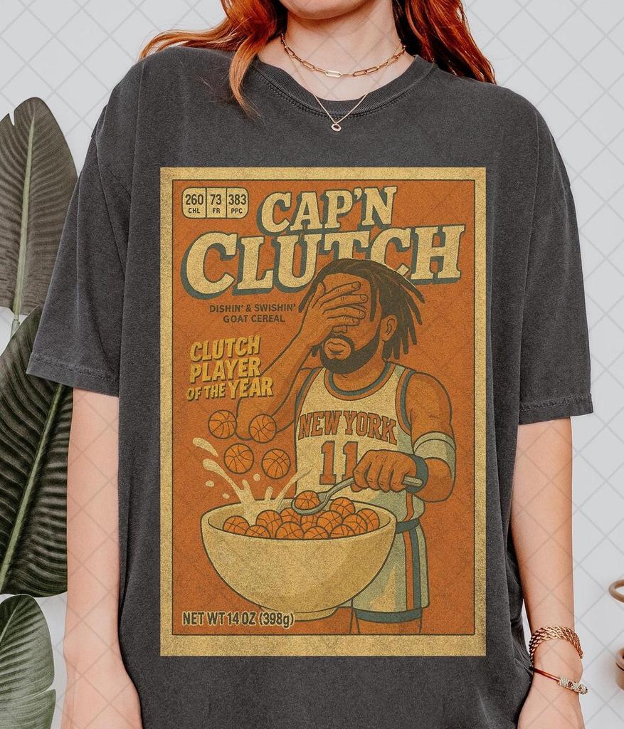 Comfort Colors Limited Captain Clutch Jalen Brunson Knicks T shirt, Gift For Women & Man Unisex T shirt