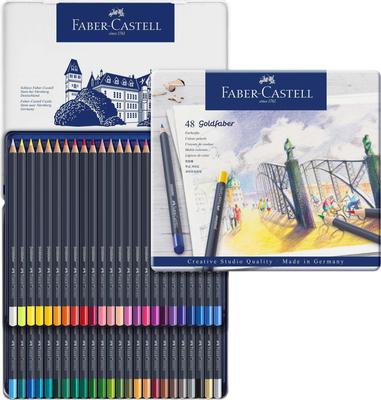 Набор цветных карандашей Goldfaber 48 цветов банка 114748 Faber-Castell