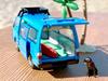 Geocolle Car Snap 19b Surfing 2 Bongo Brownie ABS PVC Dolls and Accessories Partially Mini Car Set 64# (Mazda Included) Resin, (painted, Assembled) +