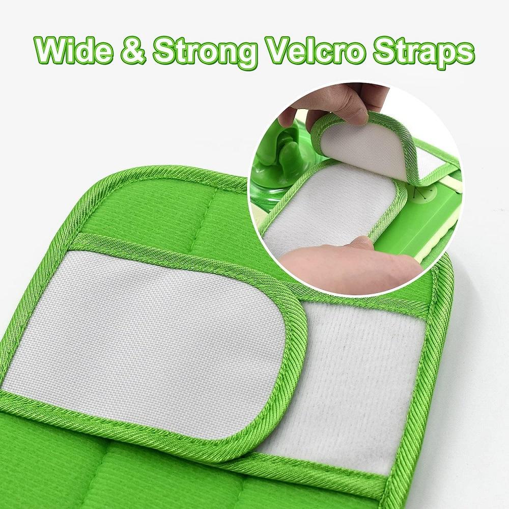 Насадки из микрофибры для швабр Swiffer Sweeper 12 дюймов Многоразовые Моющиеся Сменные насадки для швабры для пола Мультиповерхностная Влажная и Сухая уборка