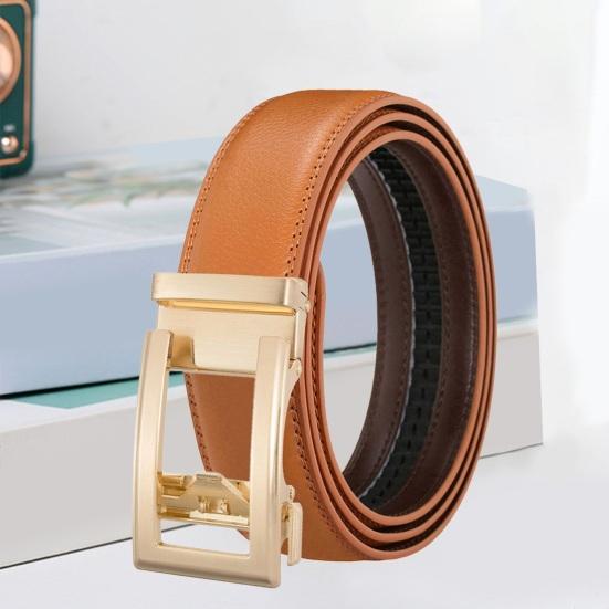 Ремень унисекс с пряжкой из сплава, регулируемый дизайн, двусторонний пояс из искусственной кожи, ремень для брюк и джинсов