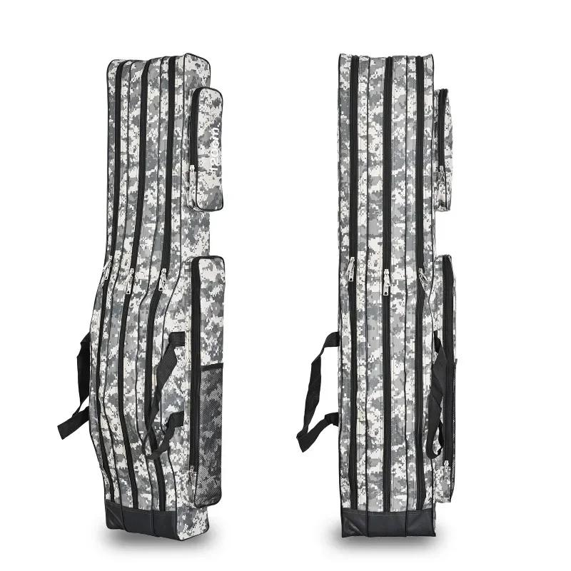 1шт трехслойная складная большая сумка для морской рыбалки 1.2м рюкзак сумка для удочек