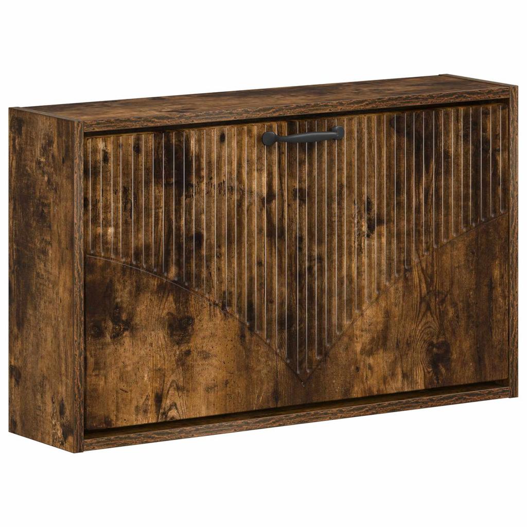Wall Mounted Shoe Cabinet HOORN 71 x 17 x 43 cm Engineered Wood