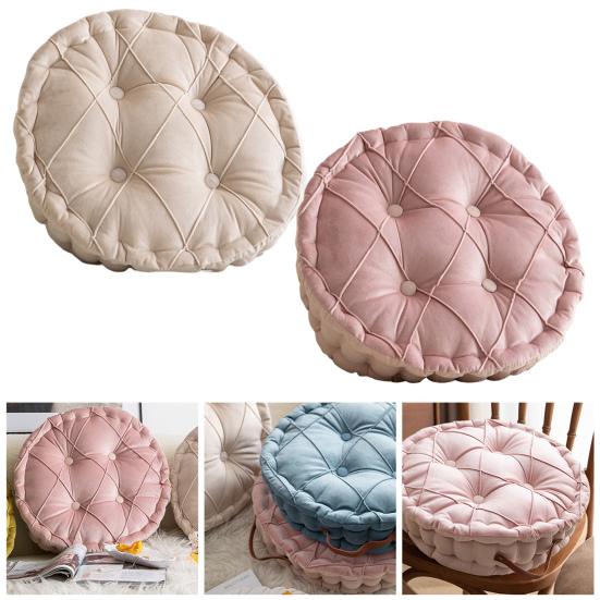 Подушка для дивана с прочной ручкой, супермягкая толстая круглая подушка для балкона, подушка для сидения на полу, товары для дома