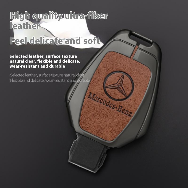 Mercedes-Benz A C E G S V Class CLA CLS GLA GLC GLE GLK Vito Sprinter SL SLK Viano ML Автомобильный сплавной чехол для ключа Сумка-чехол Брелок