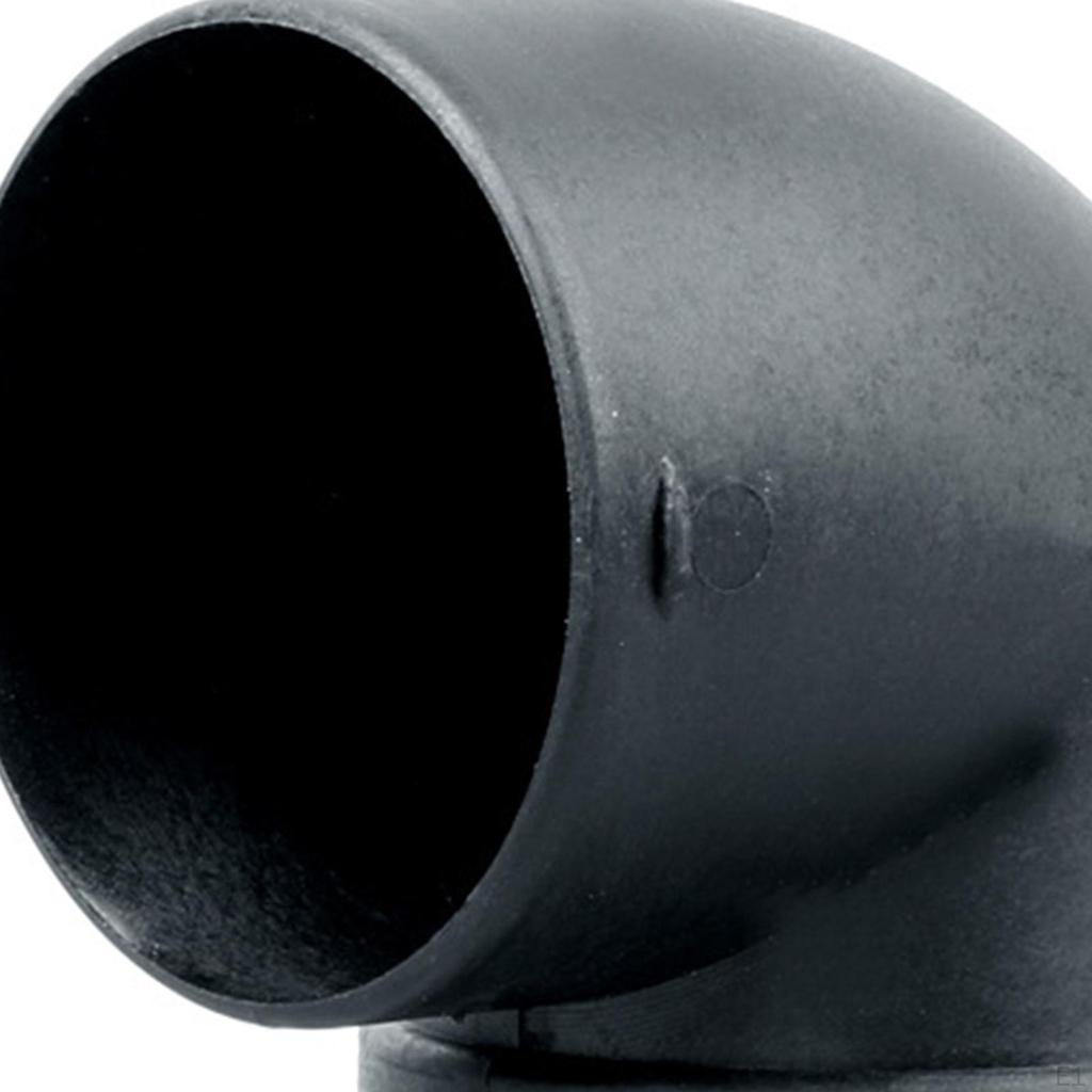 Exhaust Tube Elbow Connector 60mm Professional Replacing High Temp Resistant Black Air Heater