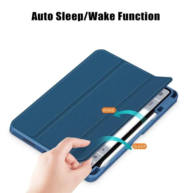 For Xiaomi Mi Pad 6 Pro 11 Inch 2023 Case with Pencil Holder Clear Clear Back Shell Funda for Xiaomi Pad 5 Pro Redmi Pad SE Cover