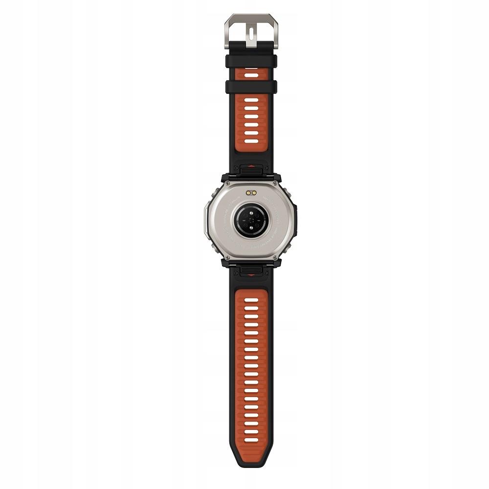Amazfit T-Rex Ultra 2 Smartwatch 51Mm Black And Silver 1 Pc