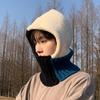 CARA PARK Шерстяная вязаная балаклава 23FW Черный