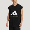 adidas Базовая мужская майка-жилет из хлопка, свободная, без рукавов, для баскетбола, топ KX5706