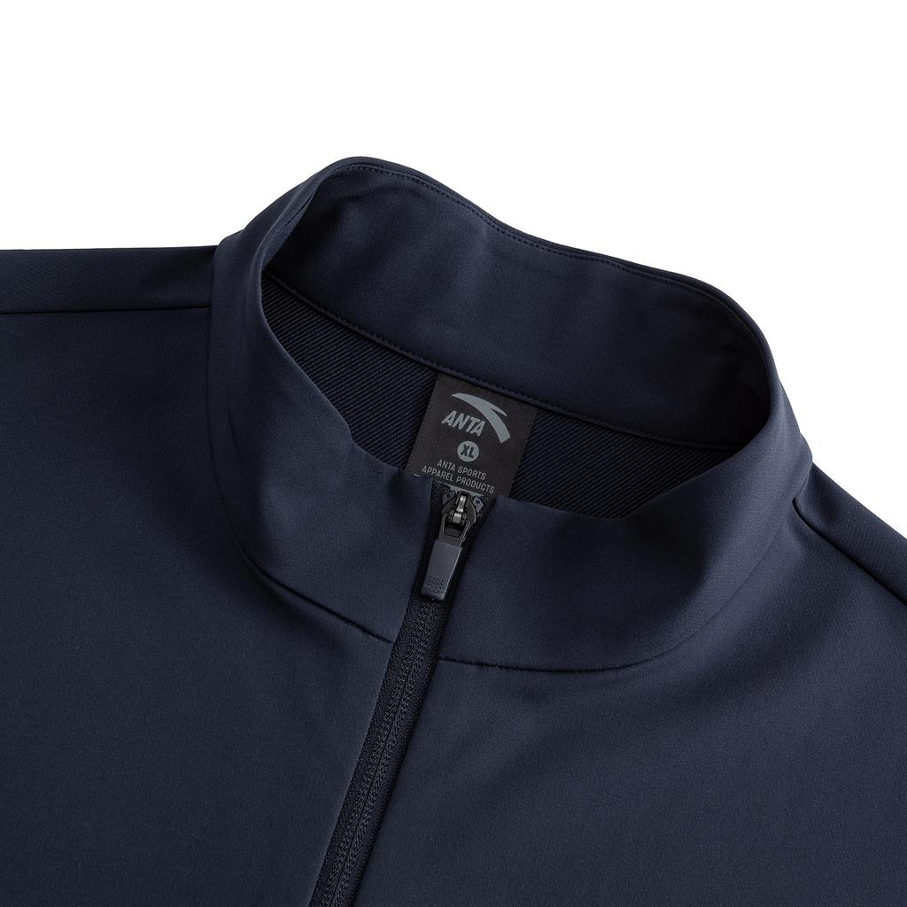 Anta Уличные тренировки Городские поездки Универсальный Простой Удобный Застежка-молния Воротник-стойка Водоотталкивающий Тканый Прямой крой Повседневный Спортивный костюм 952547204-2