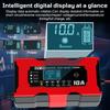 10A 12V Storage Cell Chargers For AGM GEL Lead Acid / 14.6V Iron Lithium Batteries Intelligent Pulse Repair Car Battery Charger