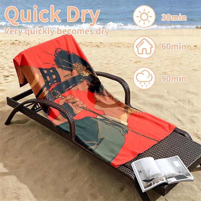 Spy x Family Beach towels also serve as bath towels summer essential a musthave for the outdoors the beach and the pool