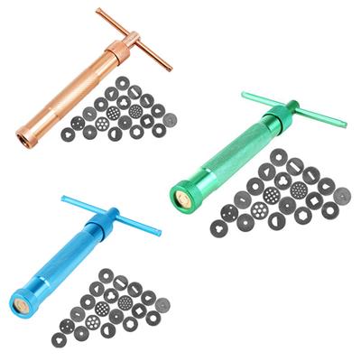 1 шт. DIY принадлежности для выпечки, выжималка для грязи, выжималка для грязи, форма для литья шлама из нержавеющей стали