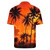Men's Hawaiian Printed Button Short Sleeve Shirts Men's Casual Fashion Short Sleeve Shirts