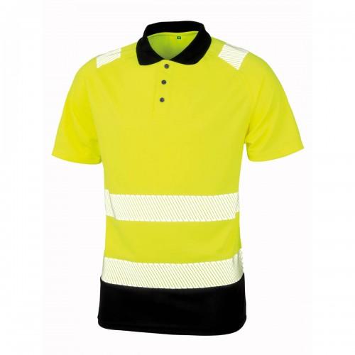 Result Genuine Recycled Womens/Ladies Safety Polo Shirt