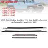 Artudatech 4 шт. Уплотнительная лента оконного молдинга Погодный уплотнитель Для Toyota FJ Cruiser 2007-2009 2010 2011 2012 2013 2014 68162-35073