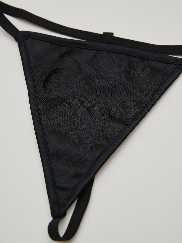 Rose Beauty A Jacquard Grommet Lace Up Back Halter Neck Corset Without Blouse