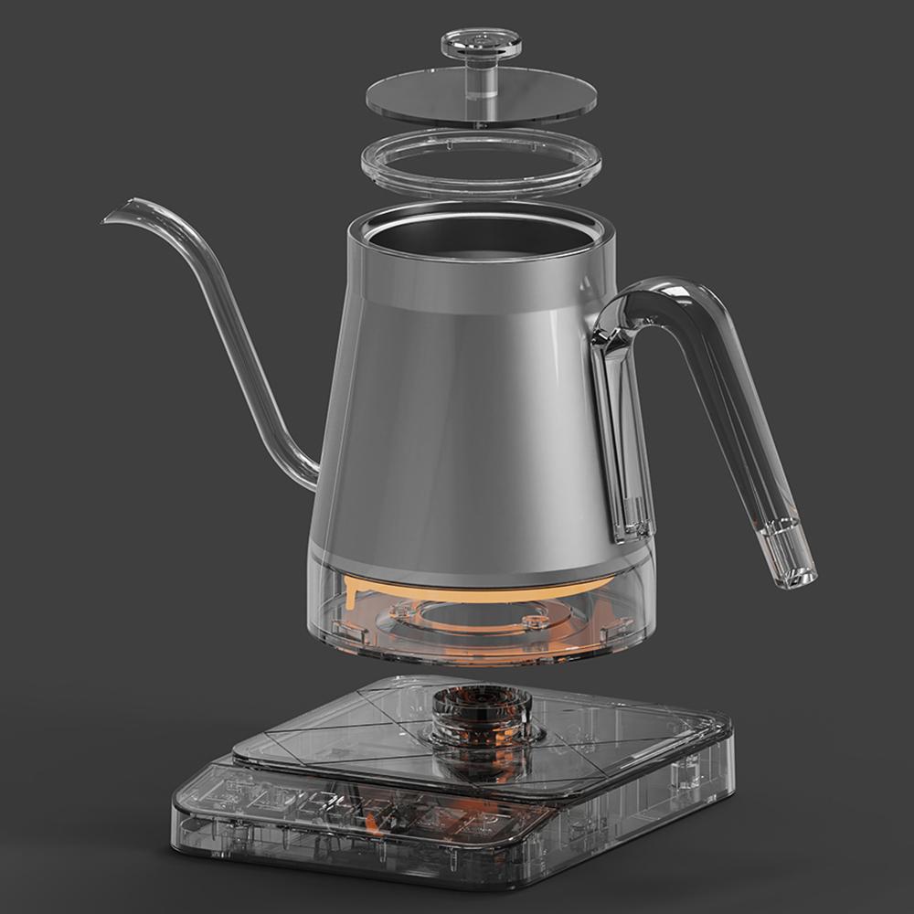 27oz Gooseneck Electric Kettle for Coffee Tea Boiling Water One Click 92 Celsius Temperature Auto Shut Off