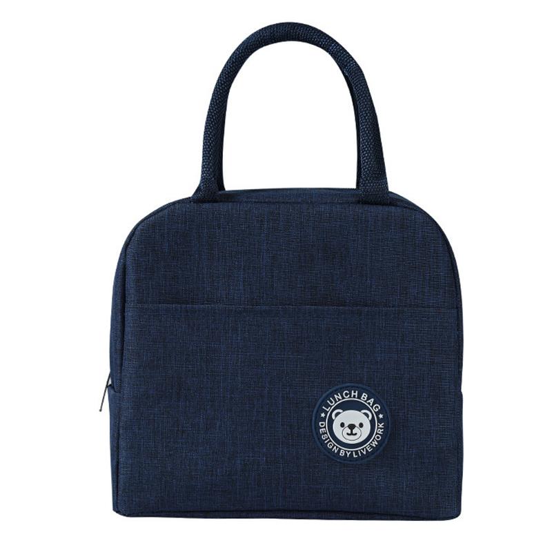 1Pcs Cooler Bag Travel Lunch Box Bag