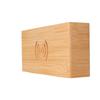 Wooden Digital Alarm Clock Wireless Charging Multifunction Fashionable Exquisite Bamboo LED Clock