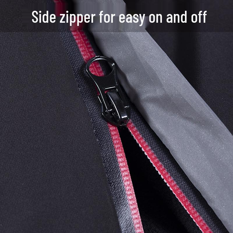 Мужские водонепроницаемые зимние рыболовные брюки - Толстые, теплые, быстросъемные хлопковые брюки с двойной молнией и плюшевой подкладкой для использования на открытом воздухе