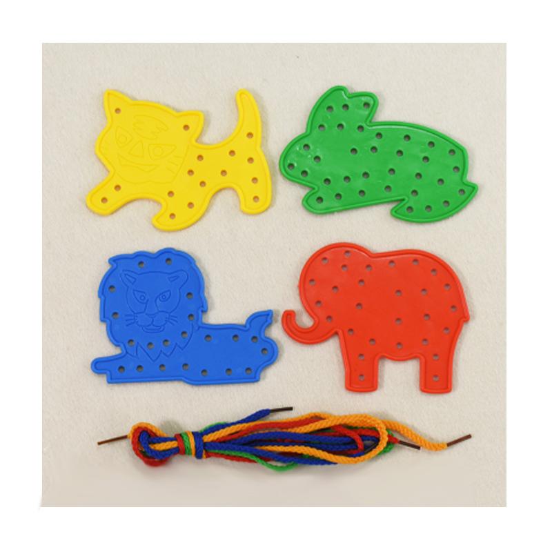 Монтессори Сенсорные Игрушки Раннее Обучение Основные Жизненные Навыки Бизиборд Детская Шнуровка Продевание Игра Образовательные Подарки