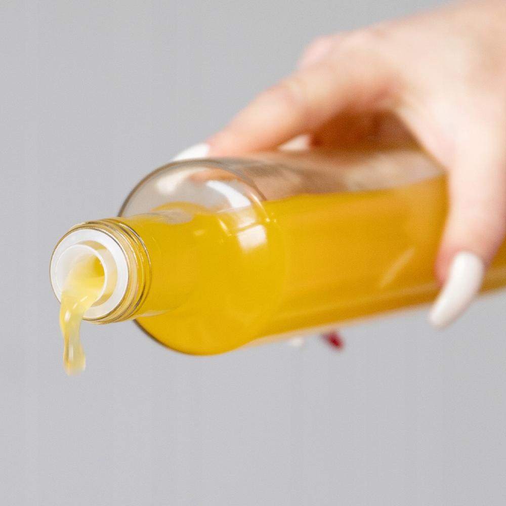 Butelka Szklana Dorica 500Ml Bezbarwna Z Dozownikiem Na Oliwę Ocet 0,5L