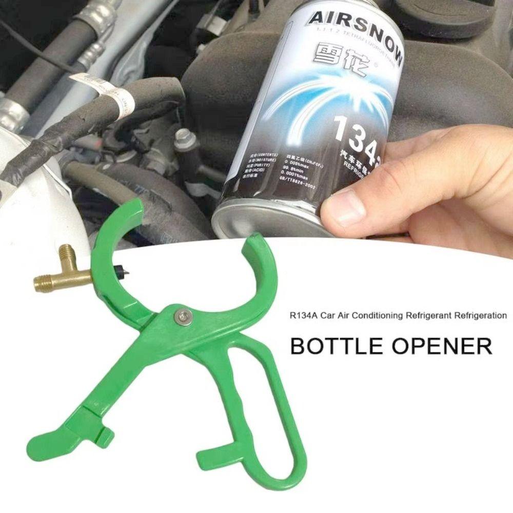 Wrench R134A Refrigeration Bottle Opener Tap Valve Bottle Opener  Refrigerant R134a Bottle Opener