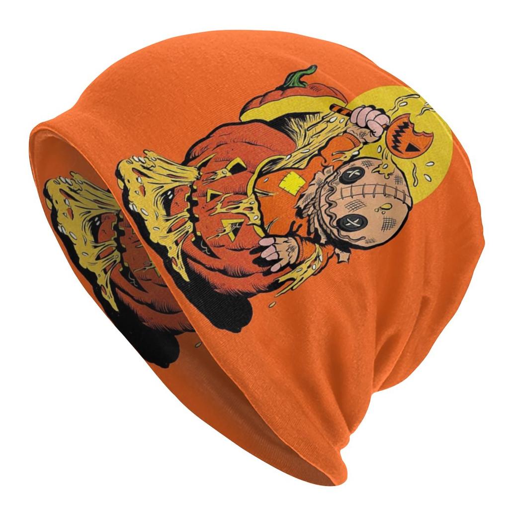 Шапочки ужасов на Хэллоуин из фильма Черепа, унисекс, женская зимняя напускная шапка-бини, комедийная шапка Trick R Treat Sam, вязаная шапка для лыж
