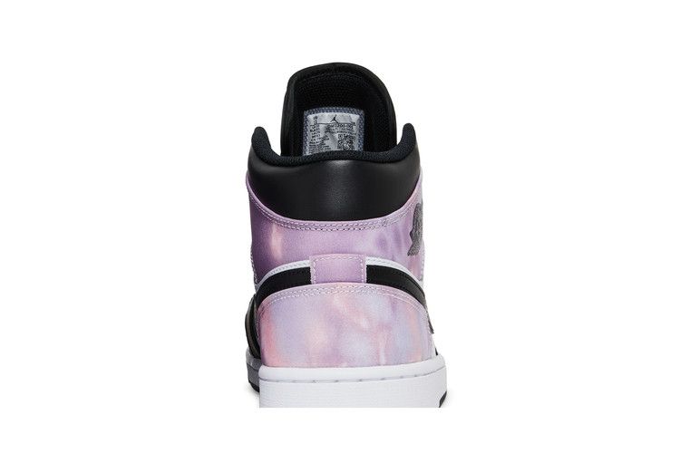 Мужские кроссовки Nike Jordan 1 Mid SE Zen Master Черный/Выбеленный коралл-Белый