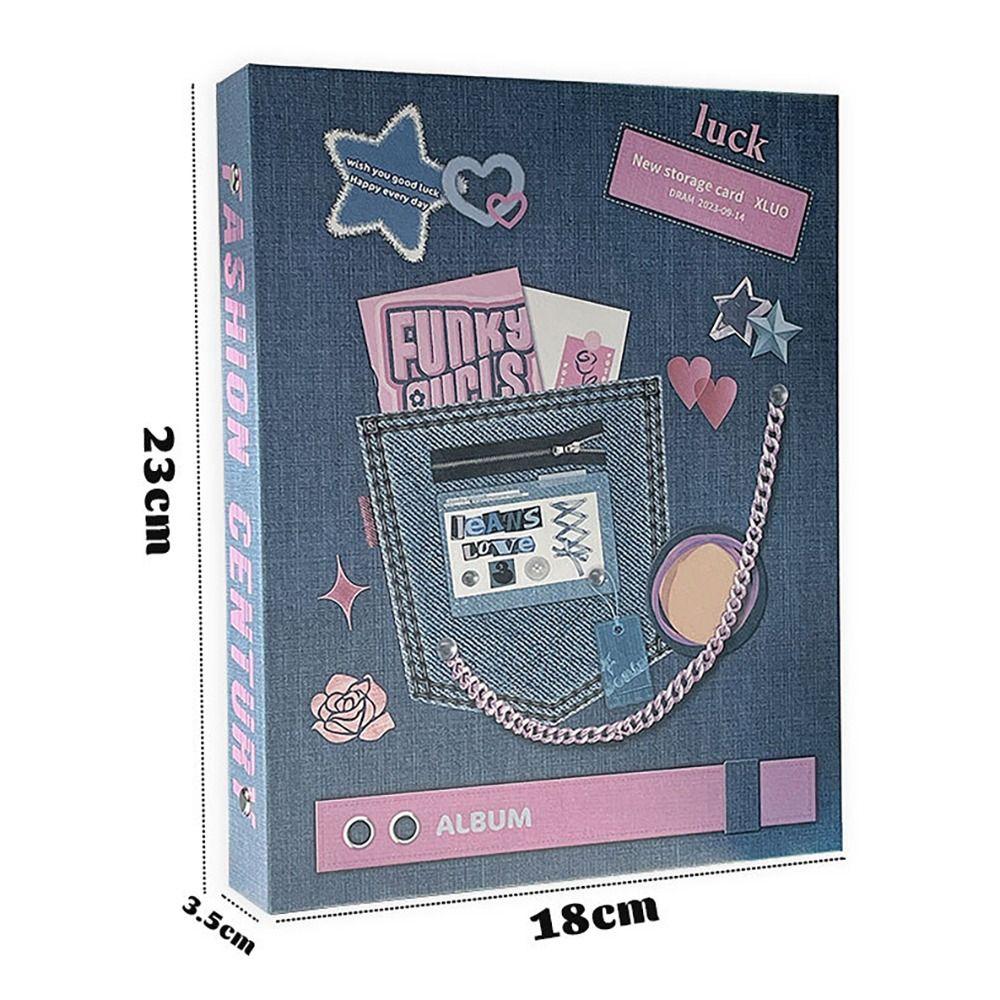 A5 переплетный альбом, держатель для фотокарт, высокое качество, 3-дюймовый маленький подарок для хранения карт