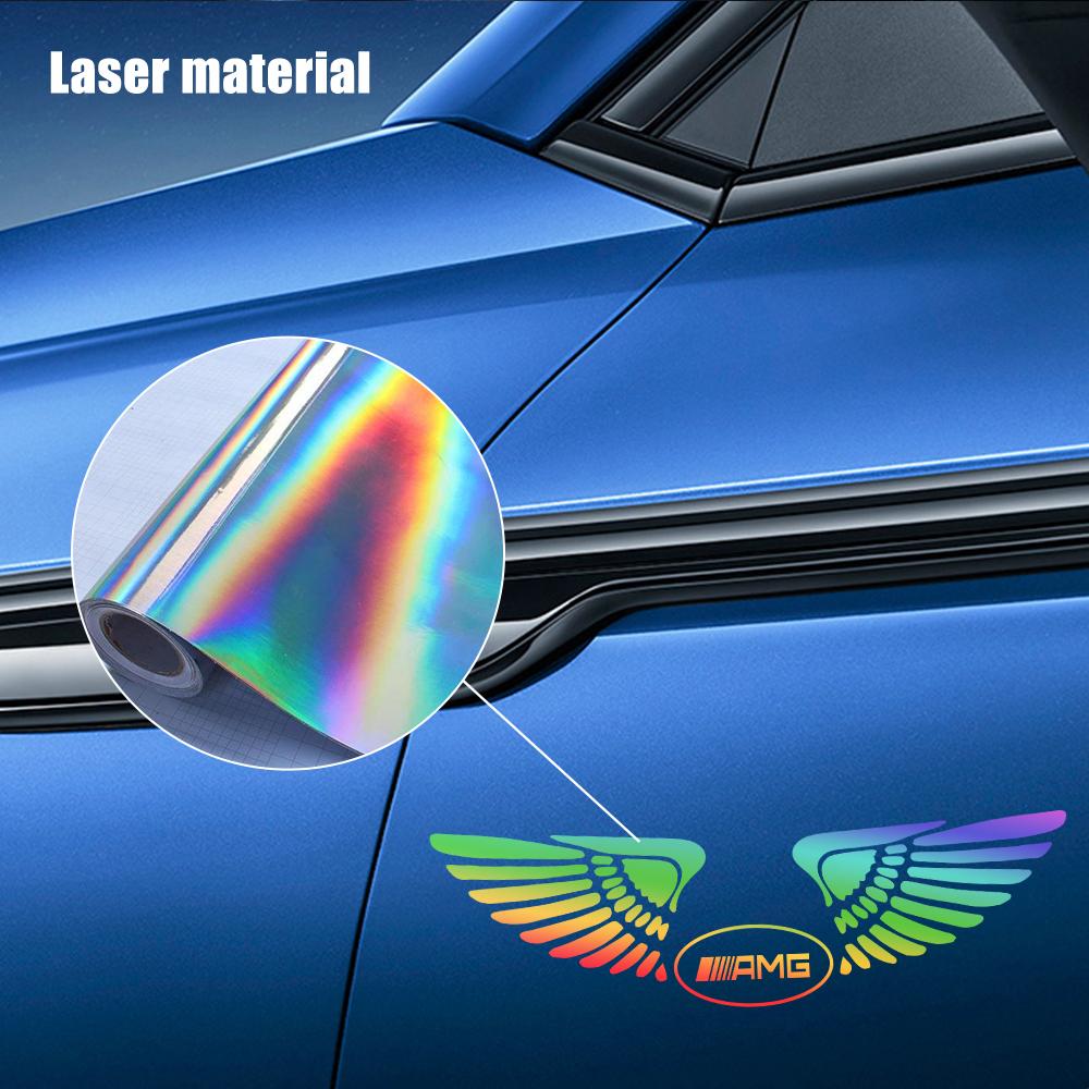 Reflective Laser Car Door Windshield Fender Decorative Sticker For Mercedes Benz AMG W203 W206 W220 W205 W211 W212 W201 W210