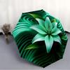 1pc Lily Flower Automatic Open/close Folding Umbrella, Compact Portable Travel Umbrella,Durable Construction yy250814121