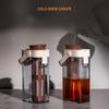 1000ml Cold Brew Coffee Maker Household Juice Tea Filtering Cold Water Pitcher Outdoor Cold Brew Bottle Large-capacity Coffeepot