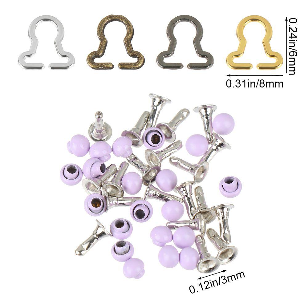 Toys Sewing Accessory DIY Dolls Buckles Trousers Bags Accessories Doll Belt Buttons Metal Buckle
