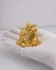 Seven Lucky Gods of Good Fortune: Benzaiten (Gold Plated/24K) Sculptor: Makita Shuuun Original Model - Buddhist Statue, Ornament, Takaoka Bronze Ware