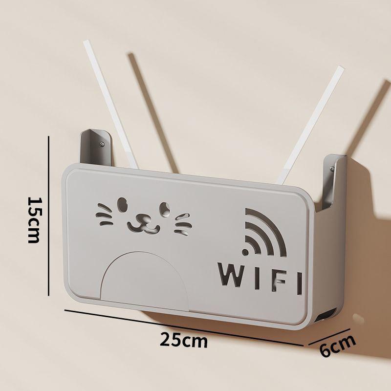 Беспроводной Wi-Fi роутер, коробка для хранения, розетка для гостиной, Wi-Fi декор, настенная полка для ТВ-приставки, органайзер для кабелей и питания