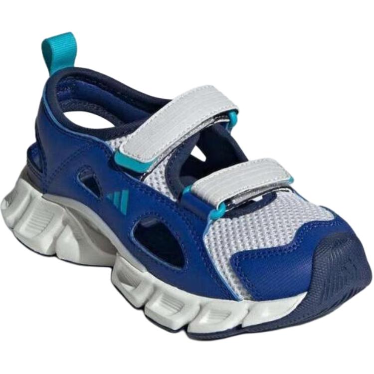 Adidas Climacool Sandal Comfortable Versatile Non-Slip Durable Low-Top Kids Sandals Kids Sandals Blue Gray KJ3552