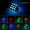 New Driving RGB Lamp Headlight Auto Bulb 5050 27SMD LED Remote Control MO Car Fog Light