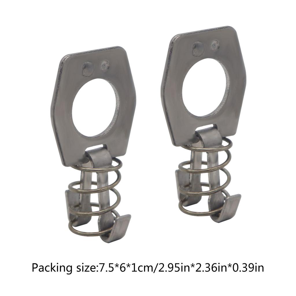 Крышка водонагревателя, кулачковый замок, металлическая дверная защелка, крепление, совместимое для шкафов, автофургонов, прицепов, кемперов, аксессуары, 2 предмета