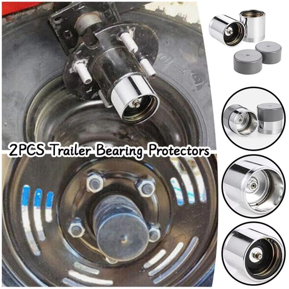 Rubber Bearing Grease Cover Durable Trailer Protection Cap Trailer Bearing Protector Caravan