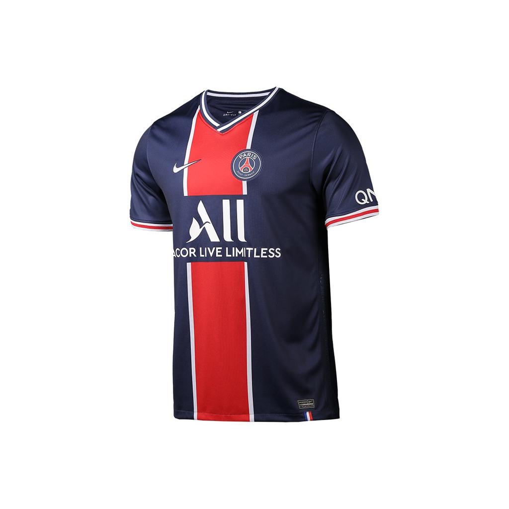 Nike Мужская футболка с коротким рукавом Paris Saint-Germain Home, темно-синяя CD4242-411